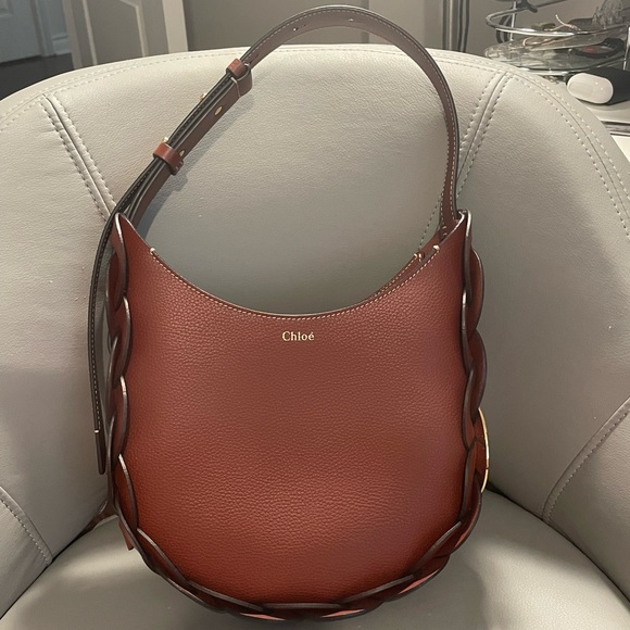 CHLOÉ Small Darryl Leather Bag - Picture 1 of 14